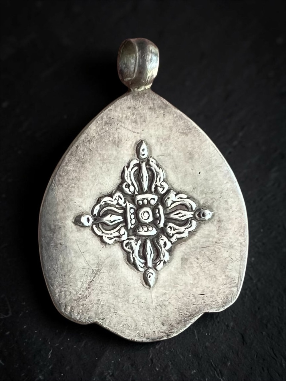 💖 Silver Bhairava Amulet Pendant 💖 - Picture 2 of 2